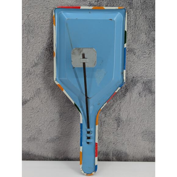 Vintage Polka Dot Noise Maker Party Clapper Metal Tin 7" - Picture 5 of 5